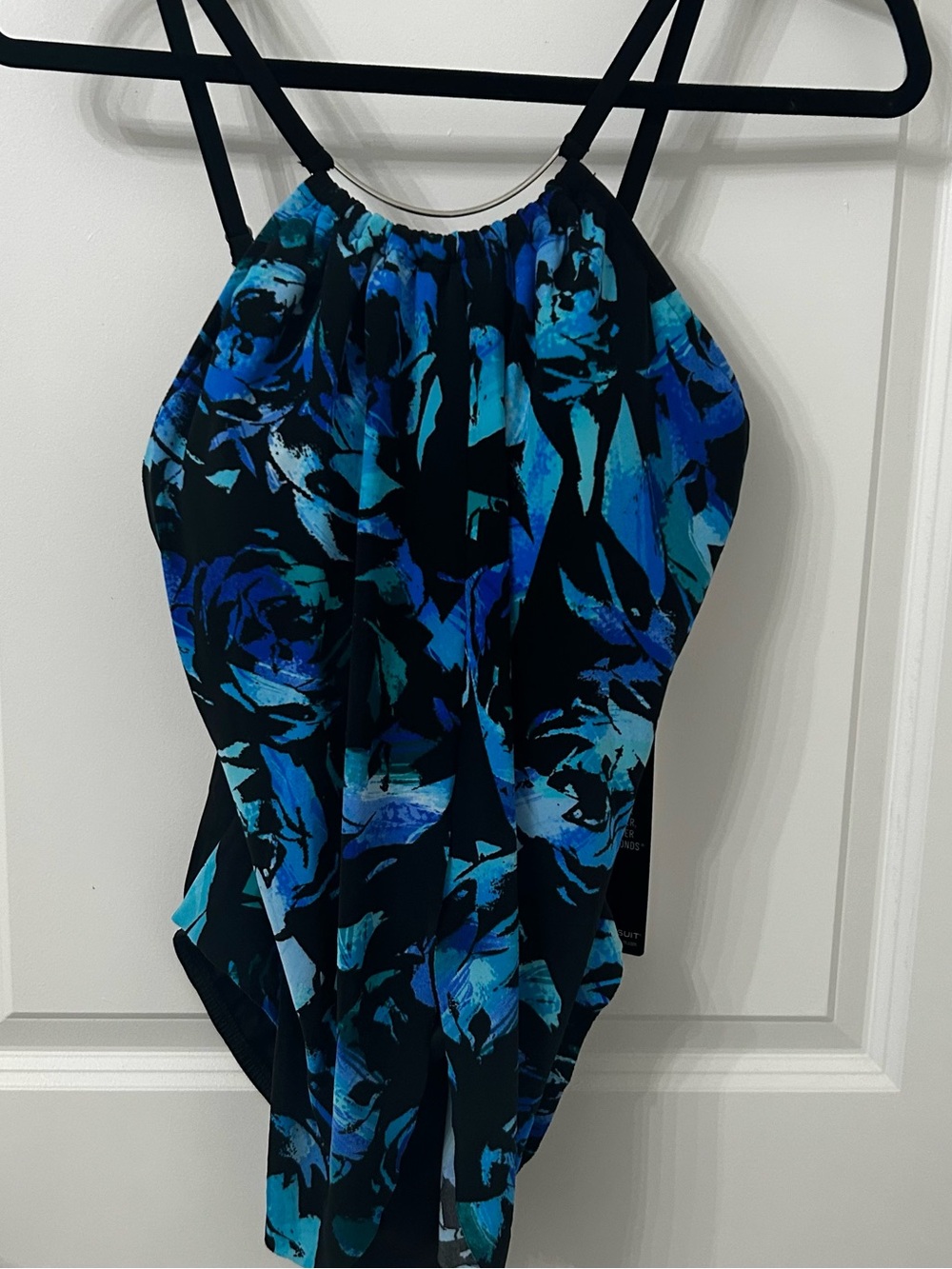 Magicsuit Black Blue Teal Floral One-Piece Swimsuit